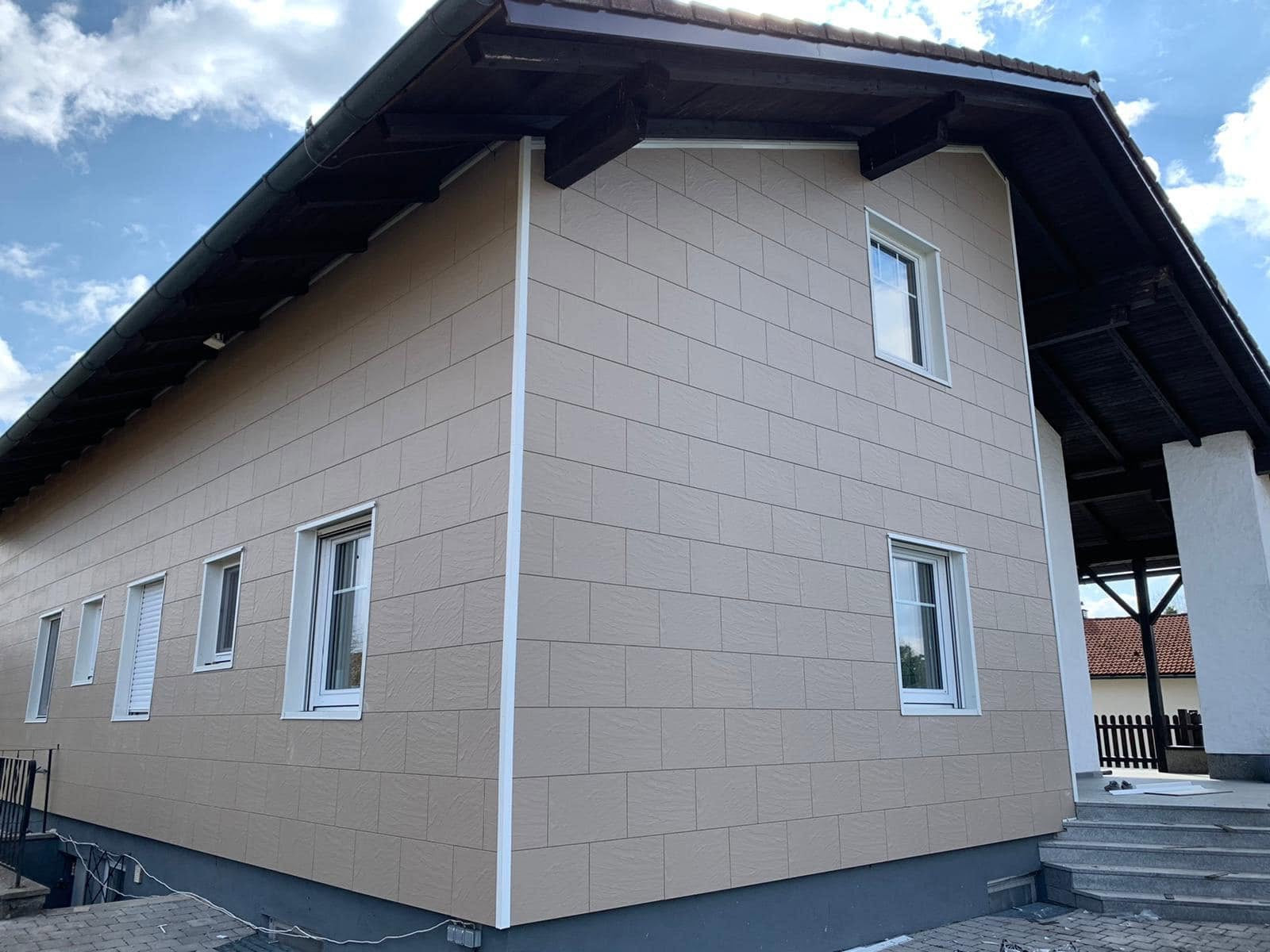 Zierer - Strukturelement Fassadenplatte Graubeige