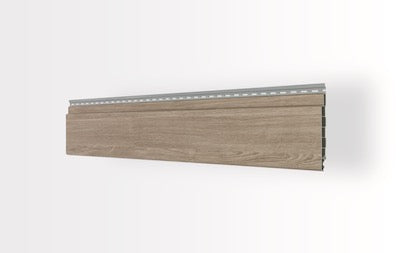 Vinylit vinyPlus Rundprofil Fassadenverkleidung in Holzoptik