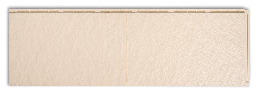 Zierer Putzstruktur Fassadenplatte Beige – Frontalansicht